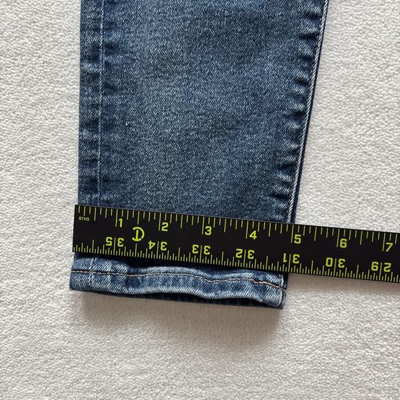 Levis Made and Crafted Japan Fabric Women’s 28x30 721 Blue Jean High Rise Skinny - Picture 12 of 16
